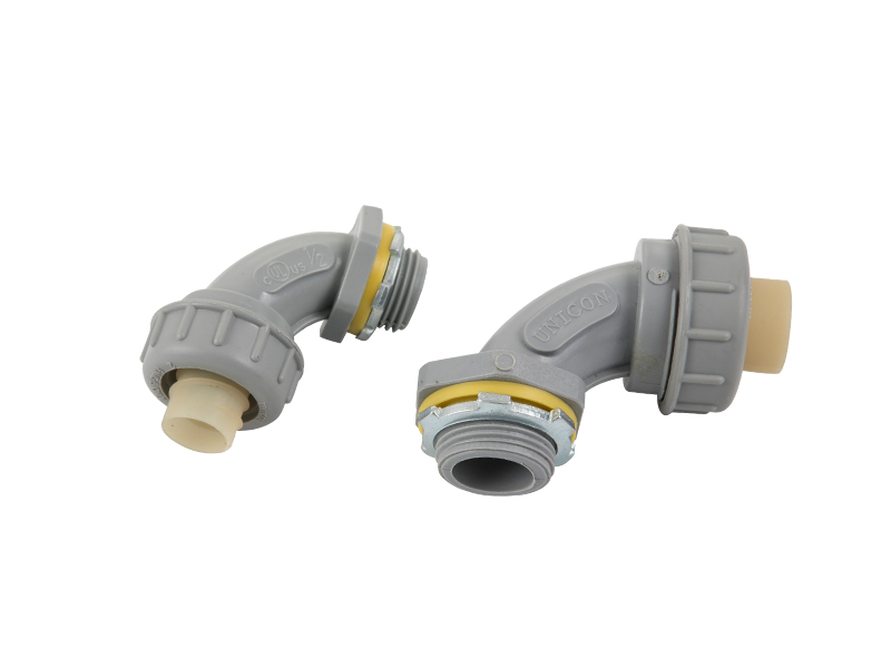 PVC Non metallic liquid tight 90° Connector
